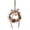 F, variant on Tyeign Mini Holly Christmas Wreath, 6" Pinecone & Berry Car Hanger, Artificial Winter Garland for Door Mirror Or Tree, Festive Indoor-Outdoor Accent, Small Wreath Pendant*1