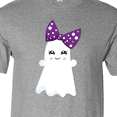 thumbnail image 4 of Inktastic Halloween, Ghost, Ribbon, Bow, Trick or Treat, Boo T-Shirt, 4 of 5