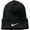 Black, variant on Unisex Beanie Cuffed Navy