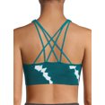 thumbnail image 2 of Avia Women’s Plus Medium Support Seamless High Neck Strappy Back Sports Bra, 2 of 4
