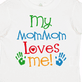 thumbnail image 4 of Inktastic MomMom Loves me Childs Boys or Girls Toddler T-Shirt, 4 of 5