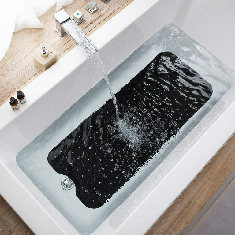Bath Mat, Shower Mat 39.4 x 15.8 Inch, Bathroom Mats & Shower Mat non Slip  ,Bath Mats for Bathroom