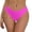 Hot Pink, variant on Womens Swim Bottoms Women's Solid Color High Waist Retro Basic Full Coverage Bikini Tankini Swimsuit Briefs Swim Bottom Hot Pink S