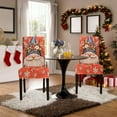 thumbnail image 4 of Herunwer Santa Claus Chair Covers for Dining Chairs, Stretch Washable Spandex Slipcovers, Holiday Seat Protectors for Christmas Decor, 4 of 6