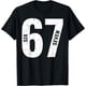 thumbnail image 1 of 67 Funny Meme Six Seven - Camiseta retro, 1 of 2