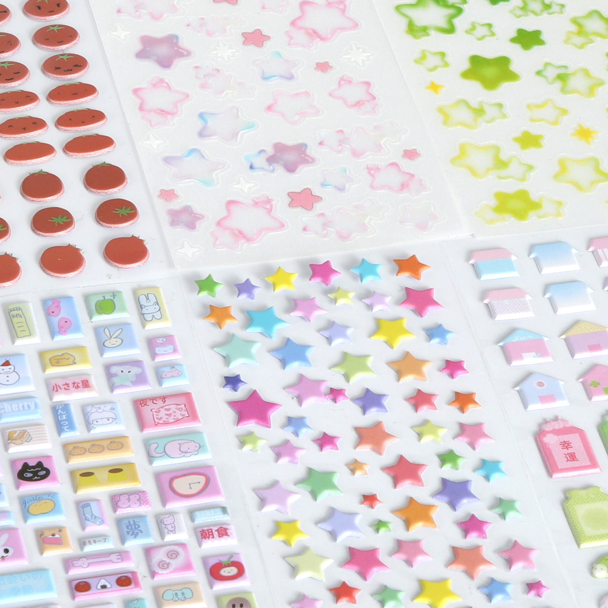 Unique Bargains Adhesive Cute Stickers Multi-Purpose Decorations Cute Animal