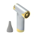 thumbnail image 3 of Secador de pelo automático, secador de pelo portátil, secador de pelo compacto pequeño de bajo ruido para mujeres y hombres, secador de pelo inalámbri Plata, 3 of 8