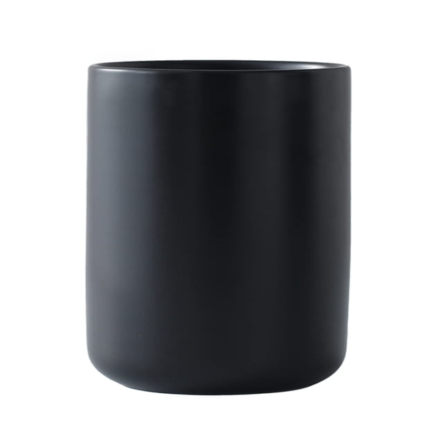 Soporte para utensilios de cocina LATCHHOOK, cerámica negra, 11,4 x 16,3 cm