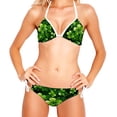 thumbnail image 2 of Saint Patrick's Day Adjustable Strap Bikini Set with Detachable Sponge, Two-Pack - Ideal for All Swim Suit Scenes, 2 of 6