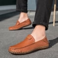 thumbnail image 3 of Hand-Stitched Slip-On Moccasin Loafers, 3 of 5