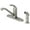 Brushed Nickel, variant on Proflo PFXCM1M207BN Standard Nickel Kitchen Faucet in Brushed Nickel