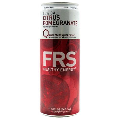FRS Energy Drink Low Calorie, Citrus Pomegranate, 11.5 Fl Oz, 12 Ct by FRS
