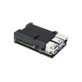 thumbnail image 2 of AAAwave Aluminum Alloy Passive Cooling Case for Raspberry Pi 4B (Black), 2 of 4