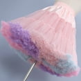 thumbnail image 4 of Women Tulle Petticoat, Soft Puffy Skirt, Elastic Waist Petticoat Tutu Tulle Skirt, Fluffy Skirt, Multi-Layer Party Puffy Skirt, 4 of 7