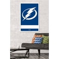 thumbnail image 2 of NHL Tampa Bay Lightning - Logo 21 Wall Poster, 22.375" x 34", Framed, 2 of 3