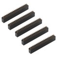 thumbnail image 1 of XingJian LLC Short Pin Headers for Raspberry Pi - 5pcs, 2x20 Pins, 2.54mm Pitch, Female Dual Row, 1 of 8