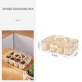 thumbnail image 3 of Suncoda Fresh Preservation, Octagonal Refrigerator Spice Storage Box Food Grade Sealed and Fresh-Keeping Handheld Format Seasoning Separation Box, 3 of 4