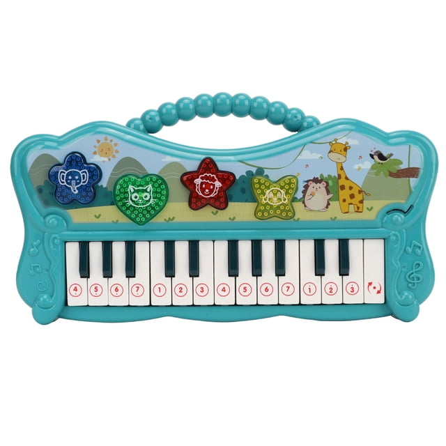 Kid Keyboard Piano, Mini Electronic Organ Soft And Gorgeous Lighting For Home Performances