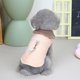 thumbnail image 4 of Chaqueta cálida con forro polar para perros para cachorros en invierno y clima frío, abrigo suave a prueba de viento para perros pequeños (rosa), 4 of 5