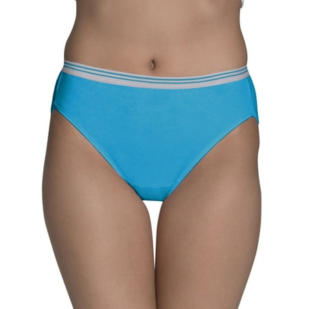 Fruit of the Loom Women's Heather Hi-Cut Panties - 10 Pack