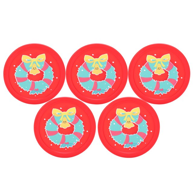 Discos de repuesto de resina de primera calidad para juegos de mesa Fun Hockey Pucks de 64 mm Juego de 5