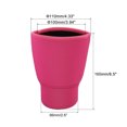 thumbnail image 2 of Uxcell Neoprene Insulated Reusable Coffee Tea Cup Sleeves Rose Red, 2 of 5
