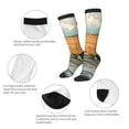 thumbnail image 3 of Sigee Tranquil Garden Landscape for Socks for Men Women Socks Stocking Compression Socks, 3 of 6