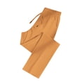 thumbnail image 7 of CBASIHI Womens Quick Dry Athletic Pants with Pockets- Summer Elastic Drawstring Waist Casual High Waisted Long Pants Yellow Size S, 7 of 7