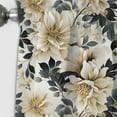 thumbnail image 2 of Designart "Timeless Elegance With Beige Peonies III" Floral Blackout Curtain Panels, 2 of 4