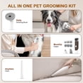 thumbnail image 4 of Aspiradora de peluquería canina Ozumek con cortaúñas para mascotas, 4 of 8