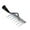 C, variant on 5/6/7/8 Teeth Carbon Steel Garden Weeding Rake,Durable Weed Rake,Iron Rake for Weeding,Garden Rakes Metal Heavy Duty,Iron Rake for Gardening and Weeding
