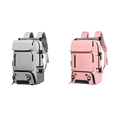 thumbnail image 1 of Mochila Expandible Multibolsillos para Hombres Y Mujeres (gris), 1 of 5