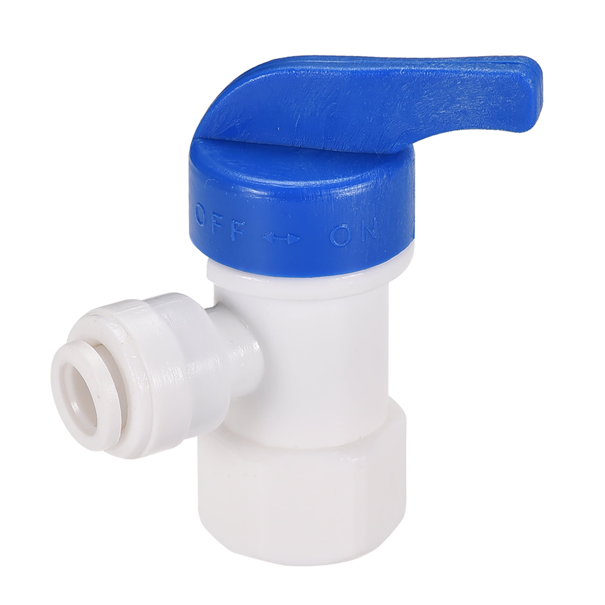Elbow Ball Valve 1/4" Tube Outer Diameter, G1/4 Female Thread, for