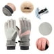 thumbnail image 3 of Guantes térmicos de invierno impermeables y a prueba de viento, con pantalla táctil para clima frío, guantes de trabajo para esquí y snowboard con, 3 of 5