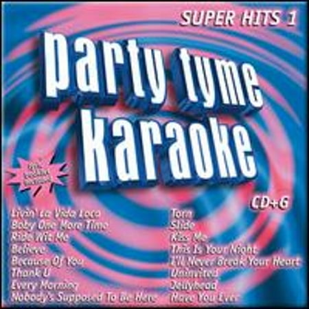 Party Tyme Karaoke: Super Hits, Vol. 1 (CD) by Karaoke