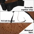 thumbnail image 6 of Nylon Crescent Bag - Casual Shoulder Crossbody with Adjustable Strap & Dual Interior Pockets, 6 of 7
