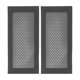 thumbnail image 4 of uds cubierta de ventilación a prueba de bebés a prueba de niños silicona suave segura para el suelo del hogar atrapa residuos pelo insectos negro, 4 of 5