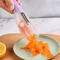 thumbnail image 4 of Clearance Promotion Melon and Fruit Planer Vegetable and Fruit Peeler Storage Type Melon Planer Peeler Household Kitchen Potato Fruit and Melon Peeler, 4 of 8