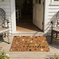 thumbnail image 6 of Silicone Back Mesh Patriotic Doormat, Stain Resistant Absorbent Floor Rug, Dust Proof Anti Slip Pad for Bathroom Entry and Independence Day Home Decor, 6 of 6