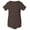 Brown, variant on Baby Bodysuit Girl & Boy | Newborn 0-3 Months To 24 Month Toddler, Snap Easy Closure (4400), Pack Of 5
