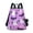 Adorable Cartoon Ghost Bat, variant on Travel Backpack for Women Large Capacity College Bags Multi-pocket Casual Daypacks 15 Inch Hand Drawn Whale Stars Lovely Pig and Leaf