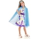 thumbnail image 3 of Juego de Capas de princesa TUNC 7 piezas Capa de princesa para niñas con corona de tiara varita azul, 3 of 5