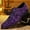 Purple, variant on Men's Formal Dress Shoes Glliter Shiny Business Loafer (Silver 39)