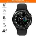 thumbnail image 3 of Designed for Galaxy Watch 4 Classic 46mm Screen Protector   3 Pack Tempered Glass Screen Protector for  Galaxy Watch4 Classic 46mm 2021  Clear, 3 of 6