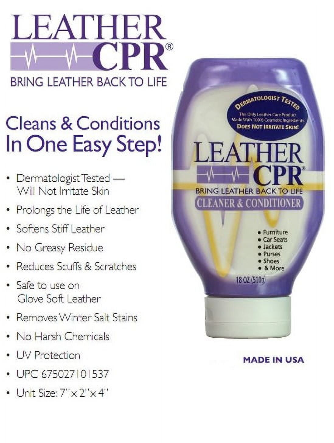 Leather CPR Cleaner & Conditioner (Complete Demo & Review