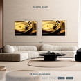 thumbnail image 4 of Elephant Stock Spinning Vinyl Record Wall Art - Horizontal Canvas Wall Art - Living Room Wall Decor - Music Canvas - Black And Orange Decor - 51" x 34", 4 of 8