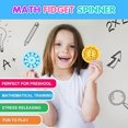 thumbnail image 4 of YSTIANN Math Facts Fidget Spinners, Multiplication & Division Learning Toys for Kids, Educational Math Manipulatives for 3rd Grade Classroom, Homeschool & Prizes WJ94-3060, 4 of 6