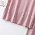 thumbnail image 4 of LIZUOJUN Modal Pajamas for Women V Neck Short Sleeve Long Pants Wide Leg Soft Stretchy Lightweight Sleepwear Loungewear 2 Piece Set Summer Spring - 2XL, 4 of 5