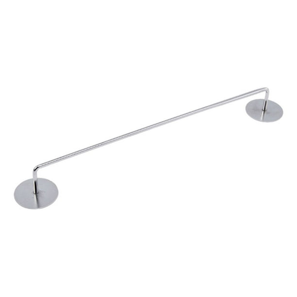 Estante de de material acero inoxidable Organizador de Perchero de autoadhesivo Estante con soportes adhesivos para colgar Armario sin largo Gloria zapatero de pared