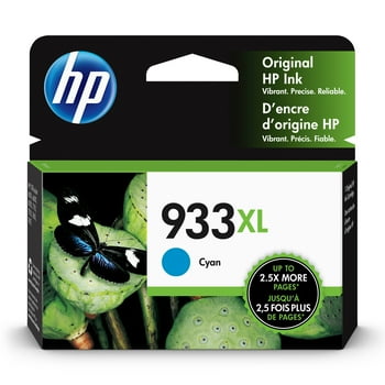 HP 933XL Ink Cartridge, Cyan (CN054AN)